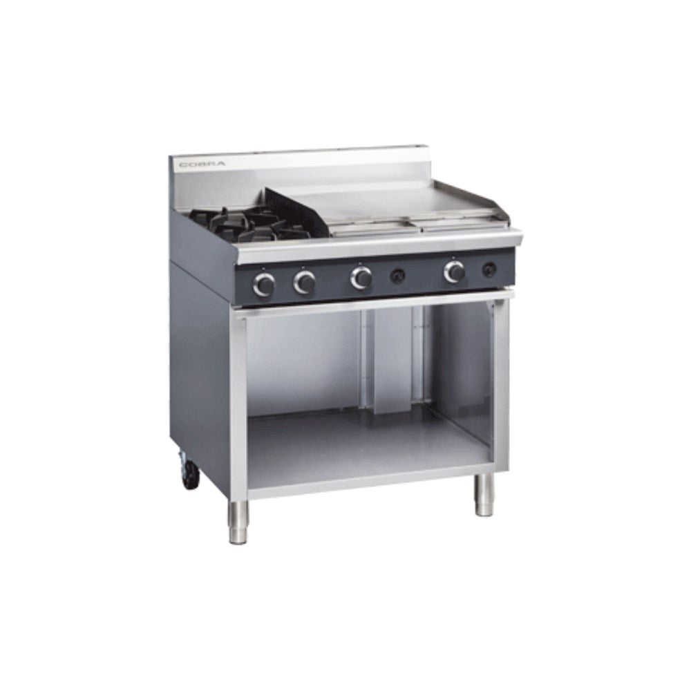 Griddle Gas Cooktop | 2 Burner | 900mm