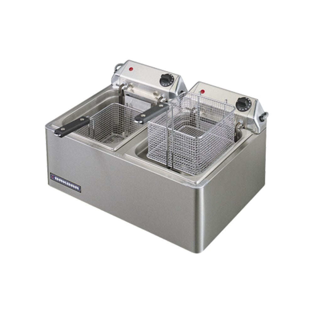 Countertop Twin Tank Electric Fryer