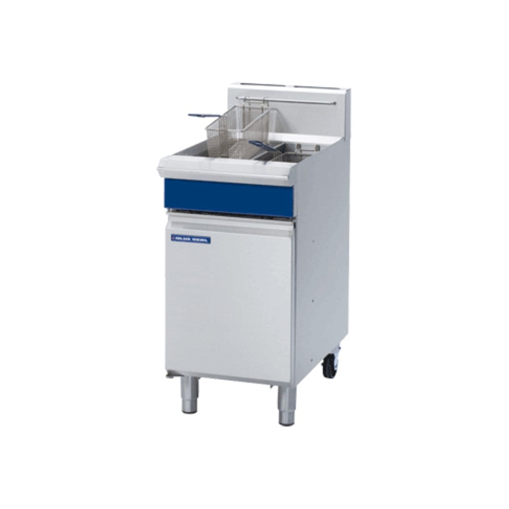 Vee Ray Twin Pan Gas Fryer 450mm