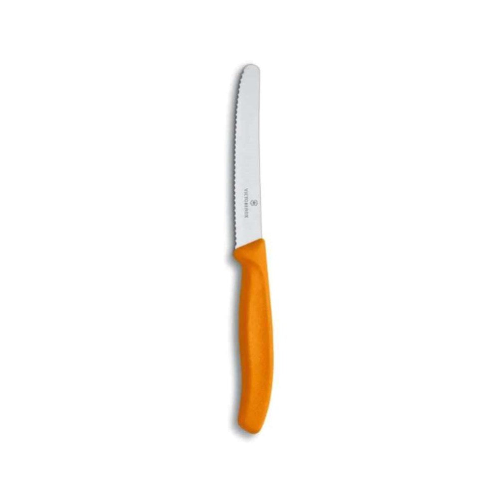Victorinox Tomato Knife | Wavy Orange 110mm