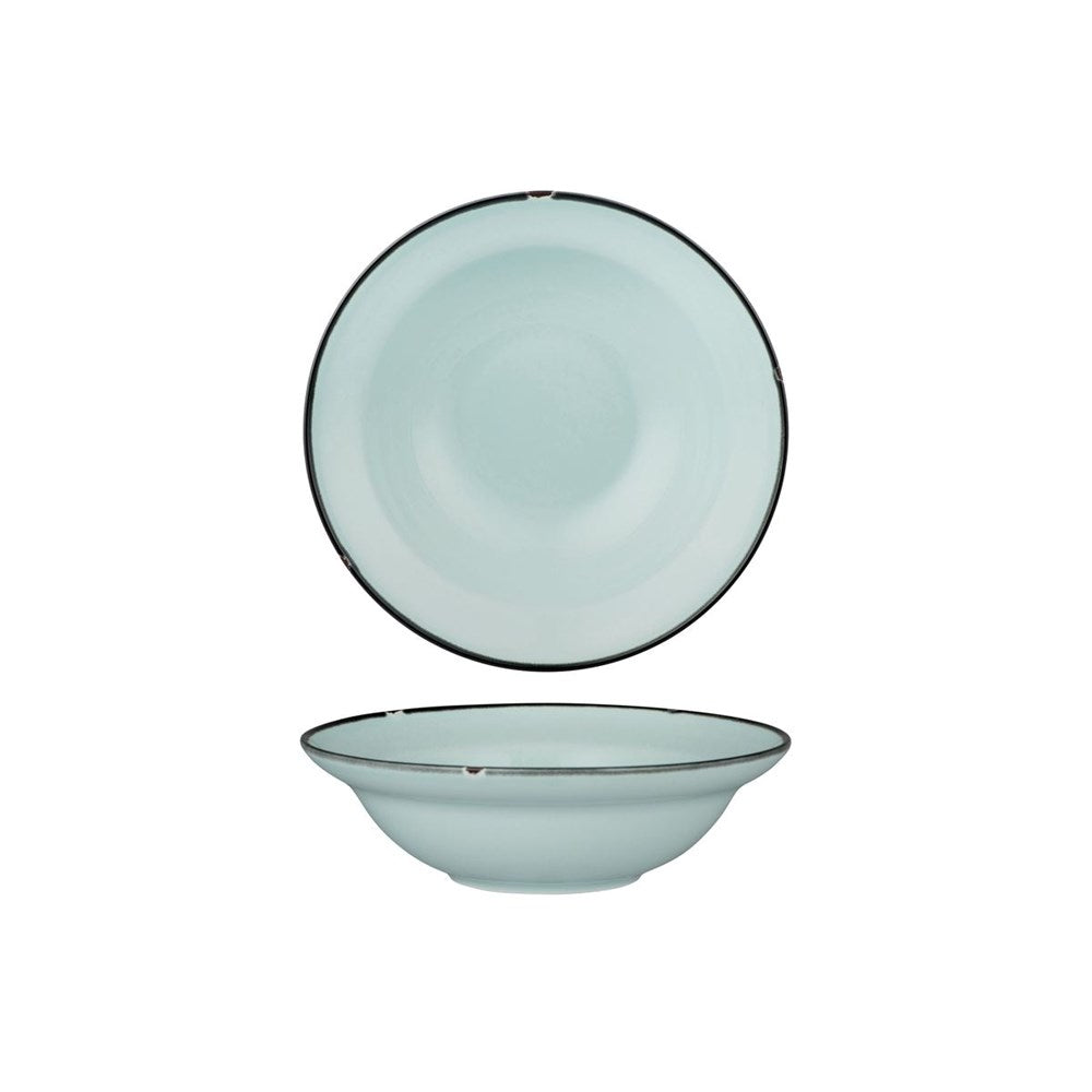 Tin Tin Deep Plate/Bowl | Blue/Black 190mm