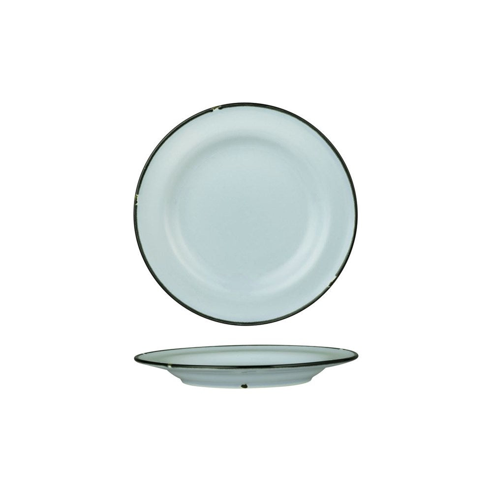 Tin Tin Round Plate | Blue/Black 210mm