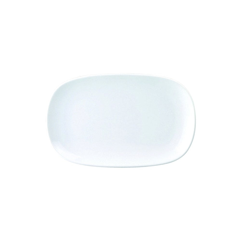 Plate Oblong | White 210mm