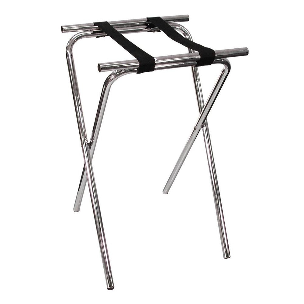 Tray Stand Folding | Chrome 480x440x770mm