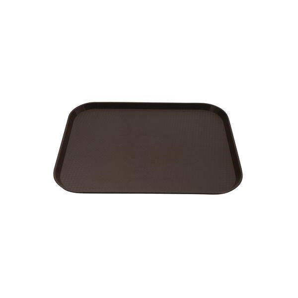 Serving Tray Non-skid | Brown 350x450mm