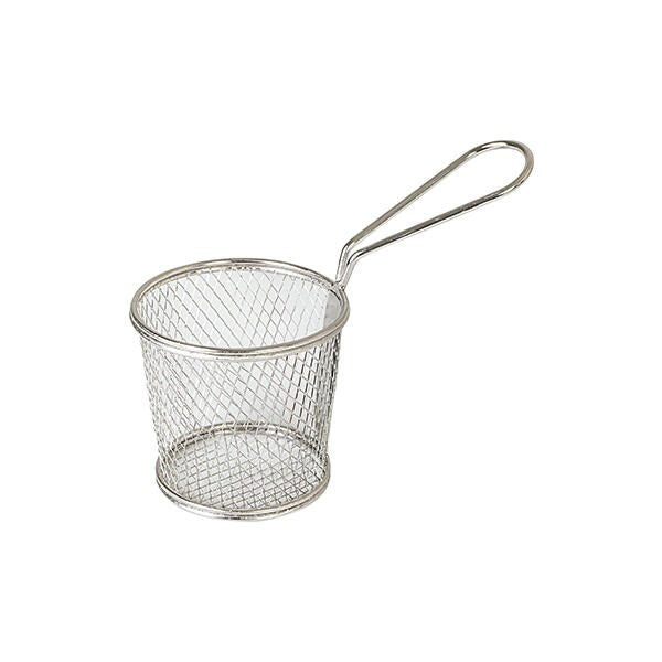 Service Basket S/S Round 193x90x90mm