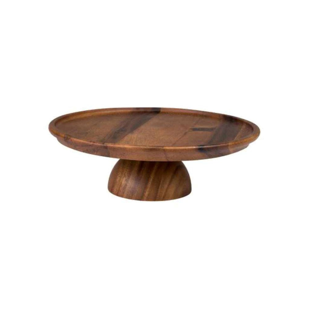 Cake Stand Acacia Wood 305x100mm