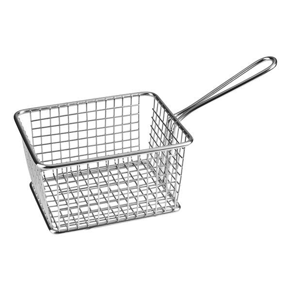 Rectangular Service Basket S/S 142x114x78mm