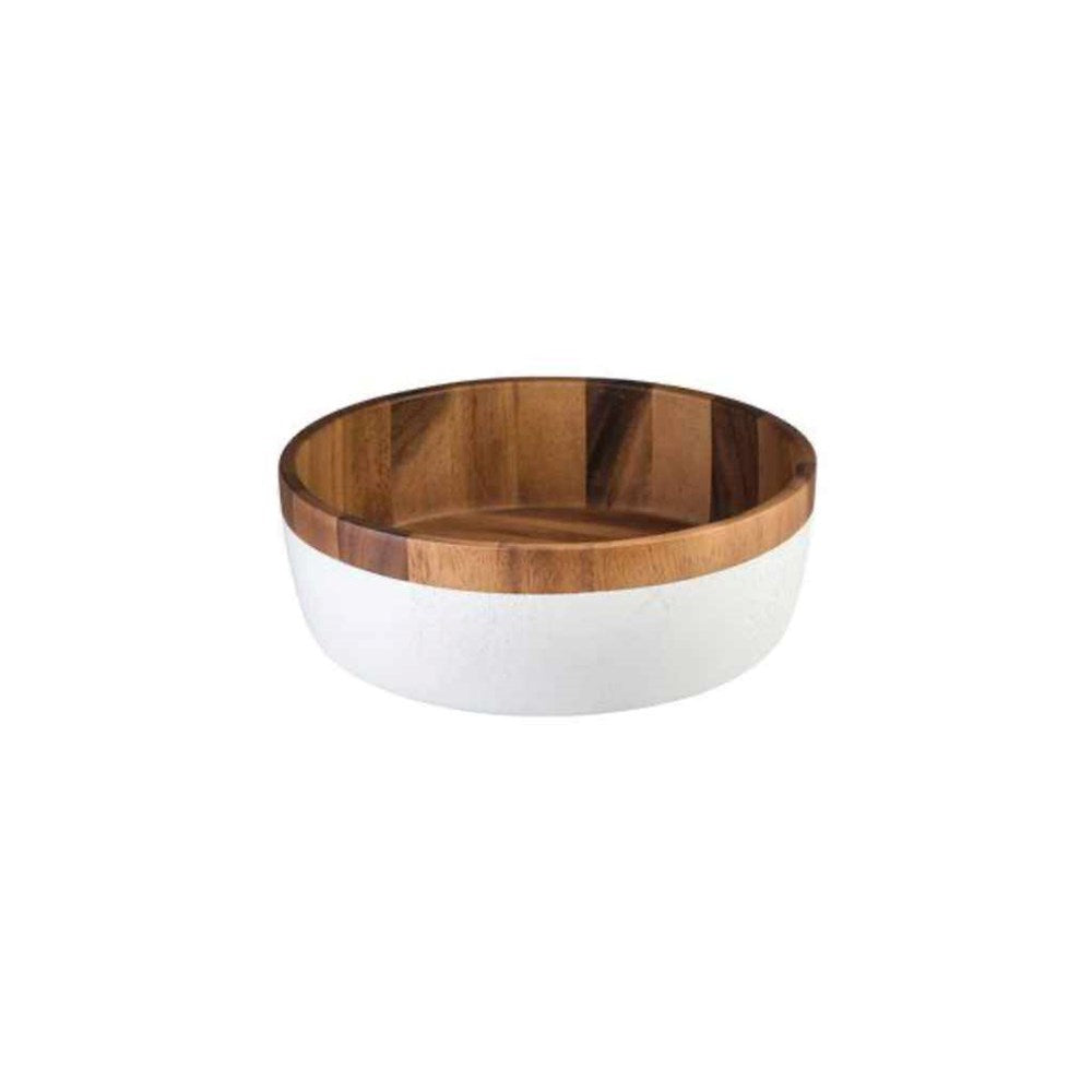 Brooklyn Display Bowl White Base 300x100mm