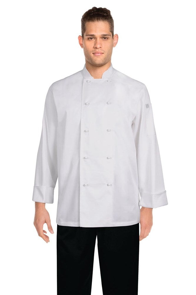 Chef Jacket Basic Mens Murray White Small