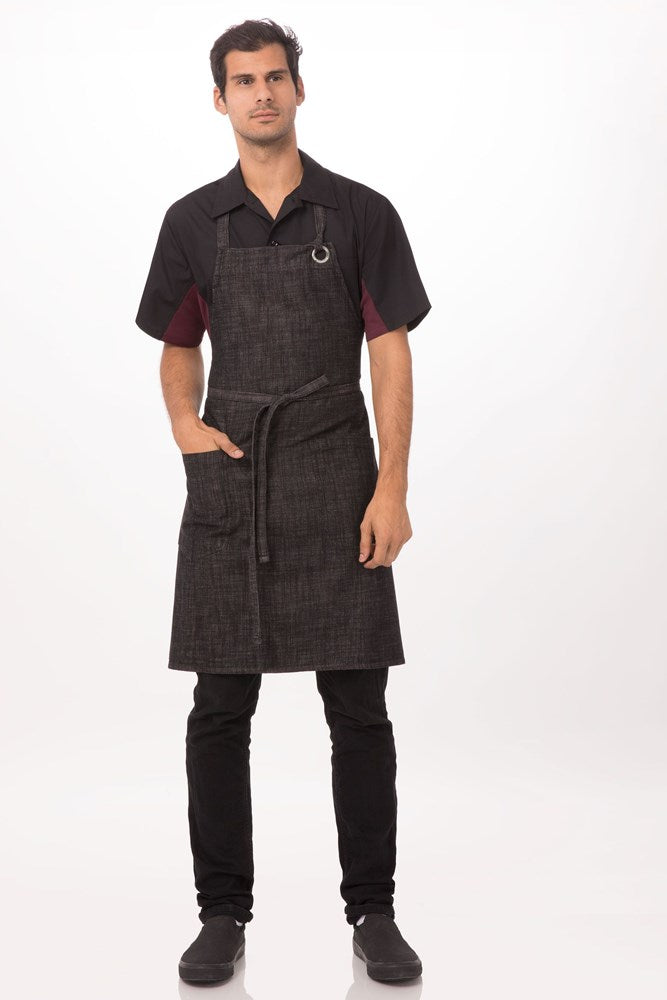 Apron Bib Corvallis Burgundy