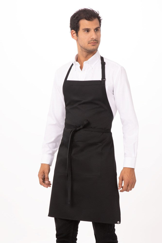 Apron Bib Black
