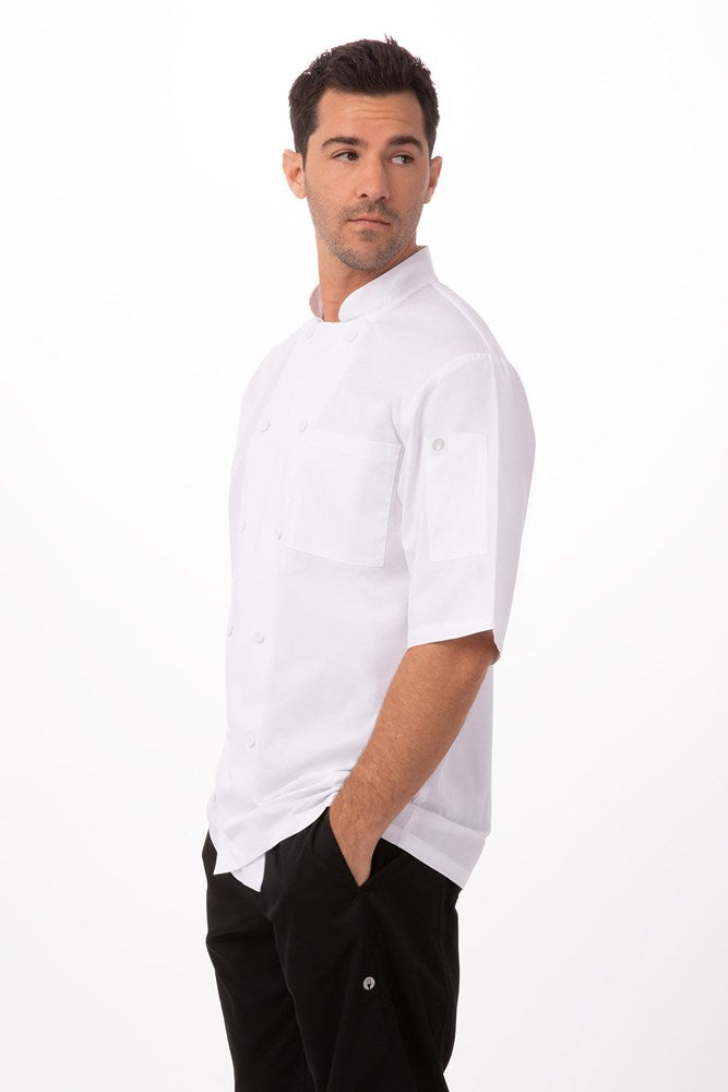 Chef Jacket Cool Vent Mens Montreal White 2XL