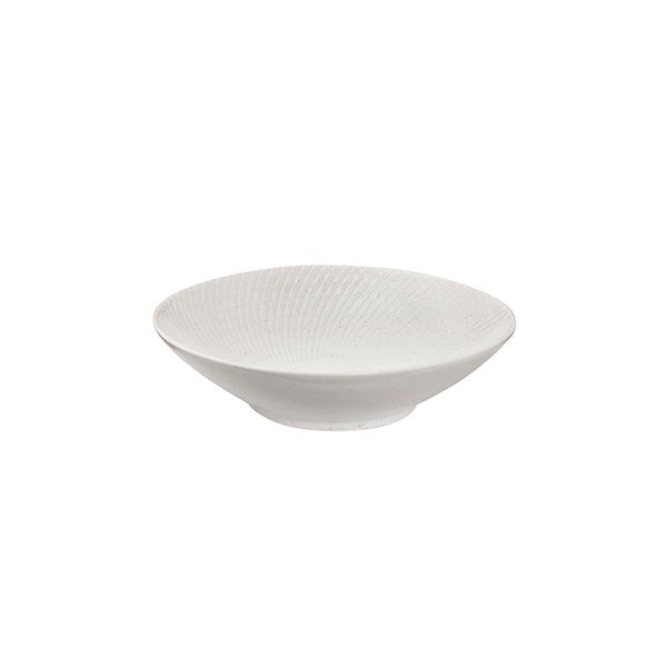 Zen Round Bowl | White Swirl 240mm