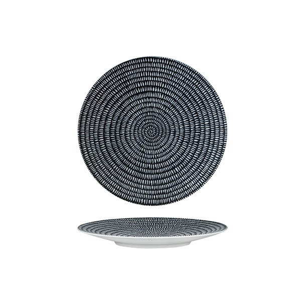 Zen Round Coupe Plate | Storm 205mm