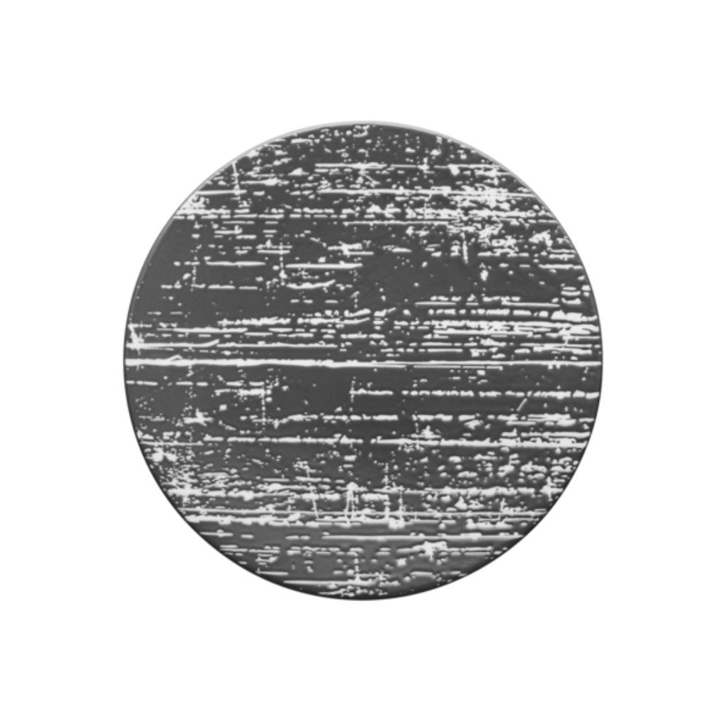 Drizzle Round Coupe Plate | Grey 225mm