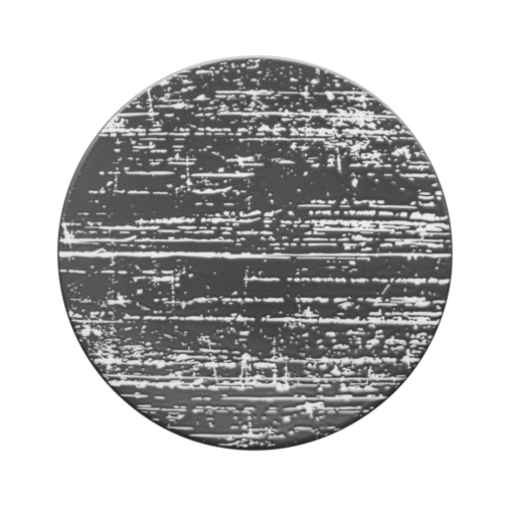 Drizzle Round Coupe Plate | Grey 280mm