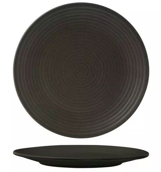 Coupe Plate Ribbed | Charcoal 265mm