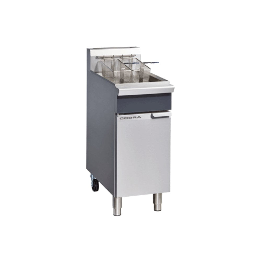 Single Pan Gas Fryer 400mm
