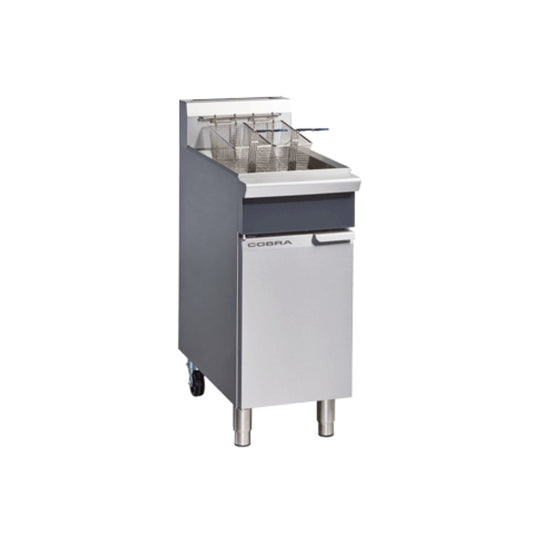 Single Pan Gas Fryer 400mm