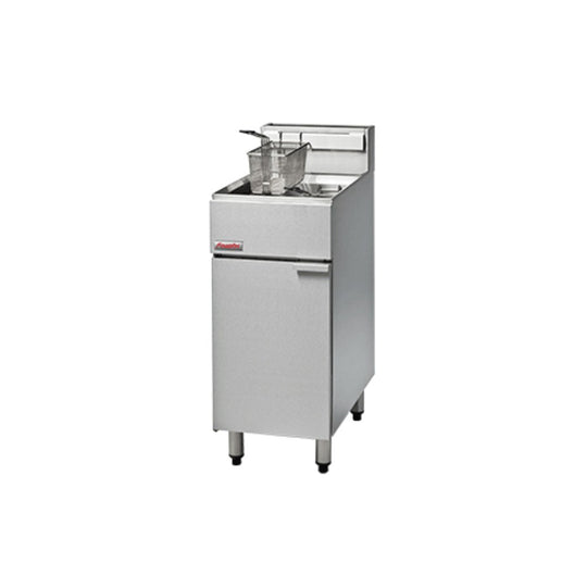 Gas Deep Fryer Single Pan 400mm LPG