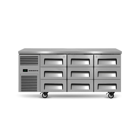 ReFlex Chiller Underbench 9 Drawer