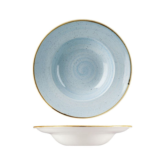 Stonecast Bowl Wide Rim | 240mm Duck Egg Blue