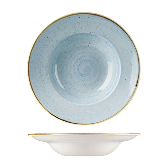 Stonecast Bowl Wide Rim | 280mm Duck Egg Blue