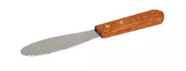 Butter Spreader S/S Wooden Handle 35x105mm