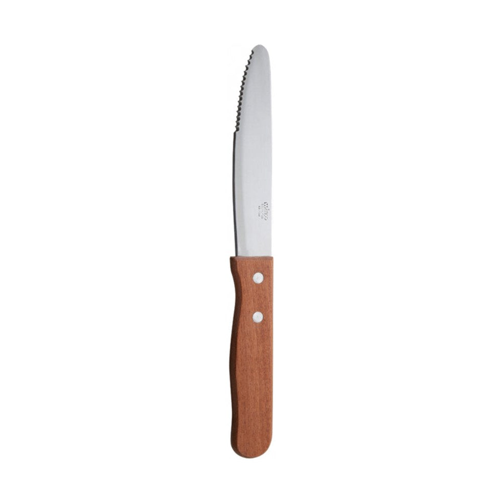 Steak Knife Jumbo S/S Blade | Wooden Handle 250mm*Autumn Special