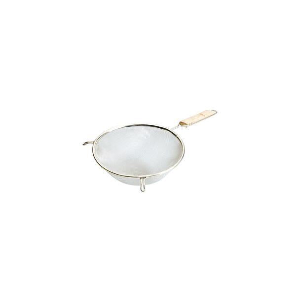 Strainer Medium Mesh  | Wood Handle 160mm