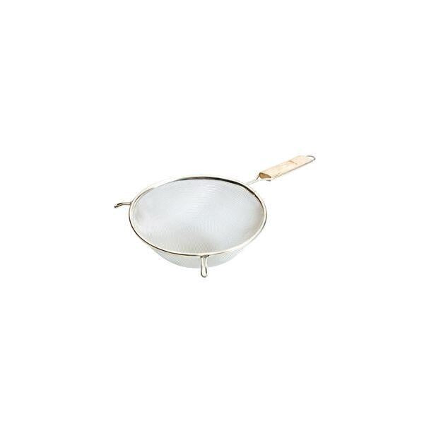 Strainer Medium Mesh  | Wood Handle 180mm