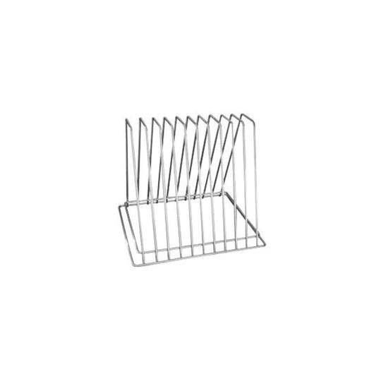 Cutting Board Storage Rack 10 Slot | Chrome