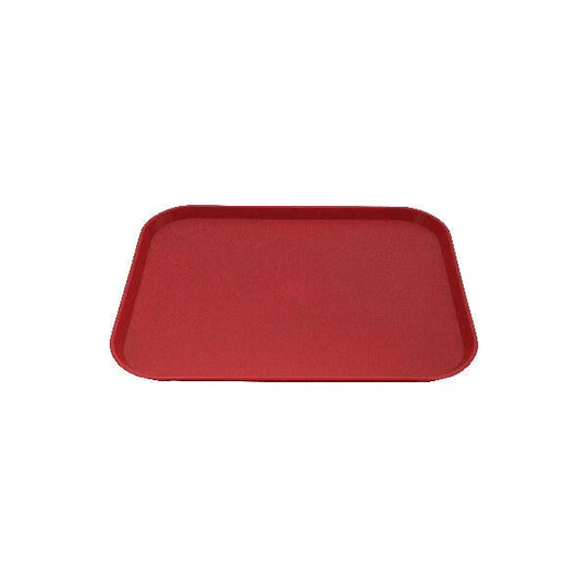 Serving Tray Non-skid  | Red 350x450mm