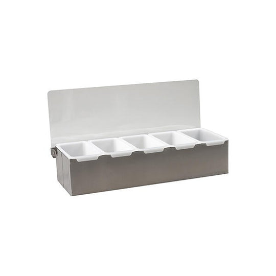 Condiment Dispenser | S/S 5 Holders