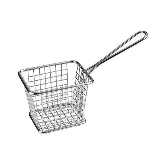 Rectangular Service Basket S/S 200x78x120mm