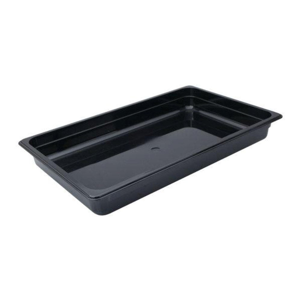 Steam Pan Poly Black 1/1 | 200mm