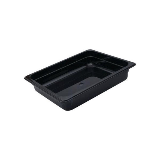Steam Pan Poly Black 1/2 | 100mm