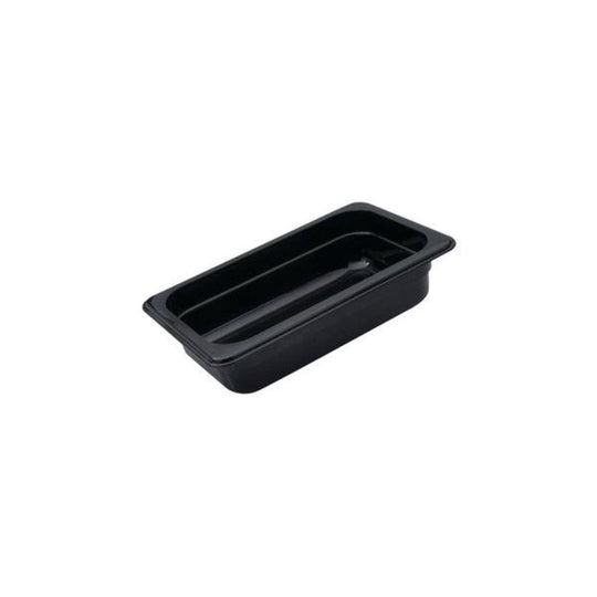Steam Pan Poly Black 1/3 | 100mm