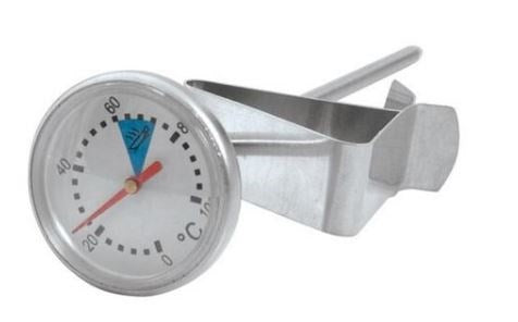 Milk Frothing Thermometer | 150mm Probe 28mm Dial
