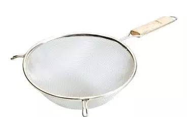 Strainer Double Mesh | Wood Handle 160mm