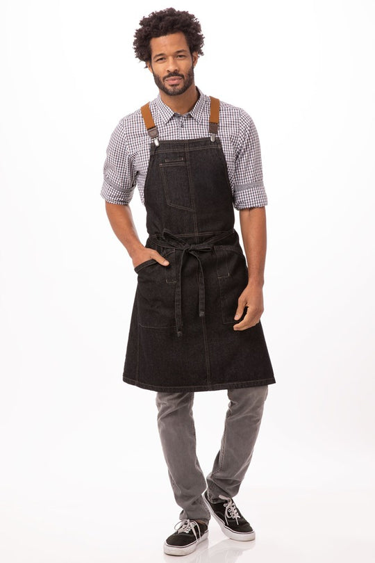 Apron Bib Berkeley Black