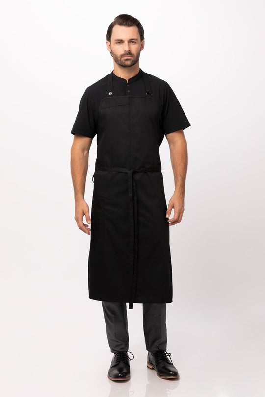 Apron Bib Brio Black