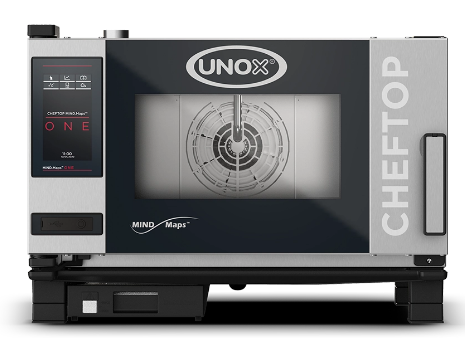 Unox CHEFTOP MIND.Maps ONE COUTERTOP 3 Tray Electric oven