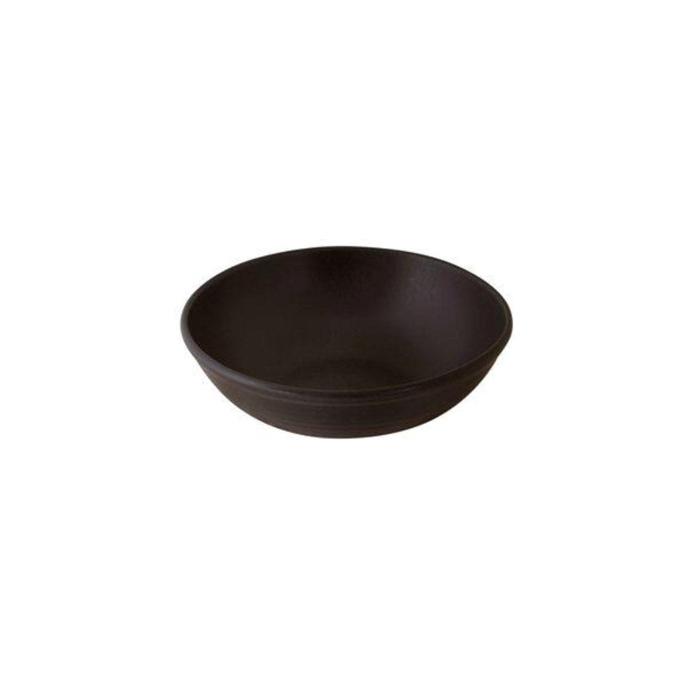 Round Bowl | Charcoal 195x60mm