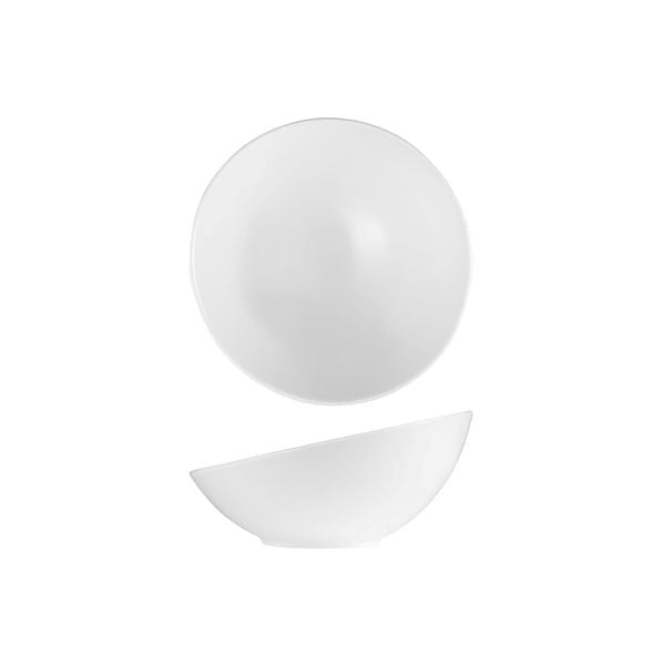 Slanted Bowl | White 137x63mm
