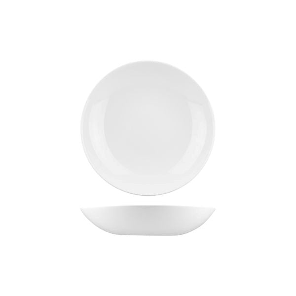 Evolve Round Coupe Bowl | White 182mm
