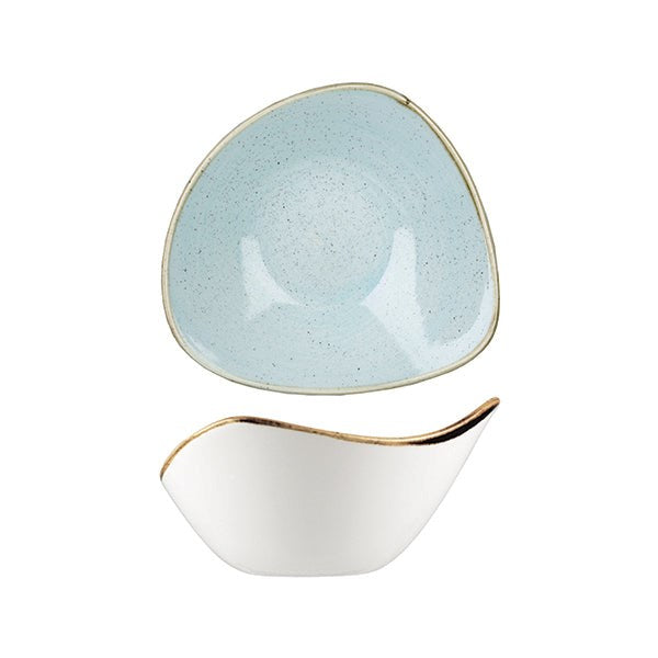 Stonecast Triangular Bowl | 153mm Duck Egg Blue