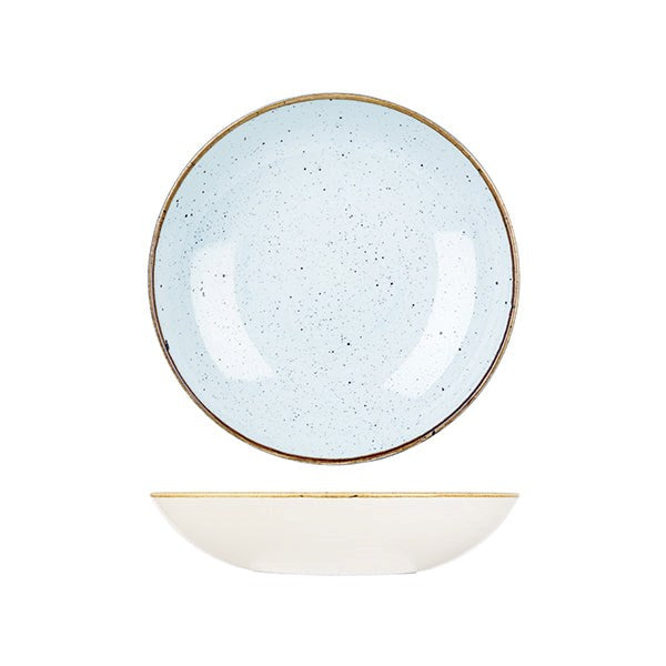 Stonecast Round Coupe Bowl | 248mm Duck Egg Blue