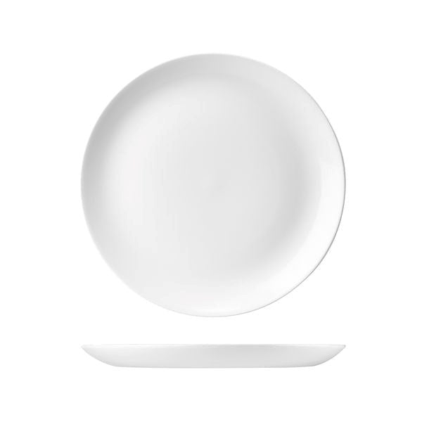 Evolve Round Plate | White 217mm